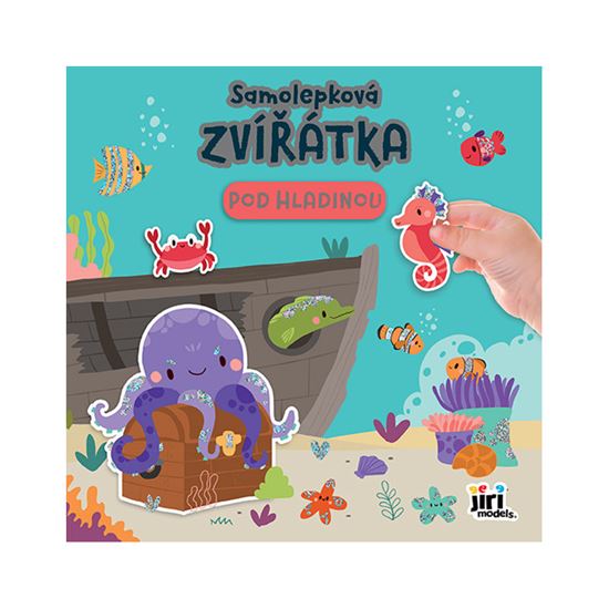 Obrázek z Samolepková knížka zvířátka - Pod hladinou