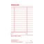 Obrázek Paragon blok Baloušek 80 x 150 mm / nečíslovaný / 50 listů / NCR / PT005