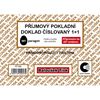 Obrázek z Příjmový pokladní doklad Baloušek A6 / číslovaný / 50 listů 1+1 / PT022