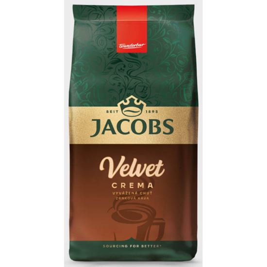 Obrázek z Zrnková káva Jacobs Velvet Cream / 1 kg