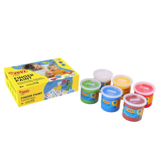 Obrázek z Prstové barvy JOVI - 6 x 125 ml