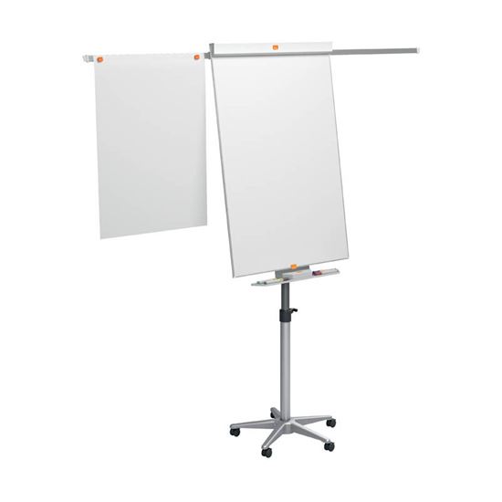 Obrázek z Mobilní tabule Flipchart Nano Clean - Classic s výsuvnými rameny