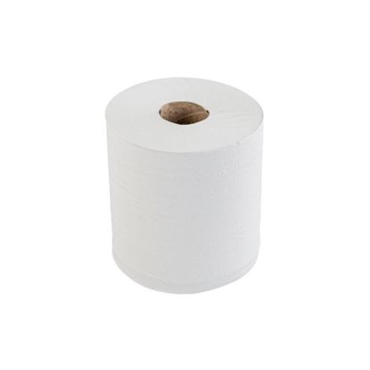 Obrázek Papírové ručníky v rolích - Merida super bílé maxi / 150 m