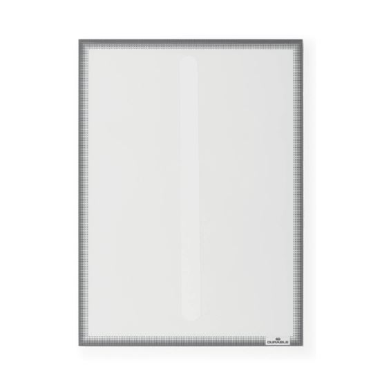 Obrázek z INFO KAPSA statická DURAFRAME® - A4 / antracitová / 5 ks