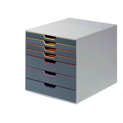 Obrázek Zásuvkový box VARICOLOR® - 7 zásuvek / šedá