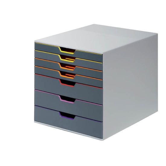 Obrázek z Zásuvkový box VARICOLOR® - 7 zásuvek / šedá