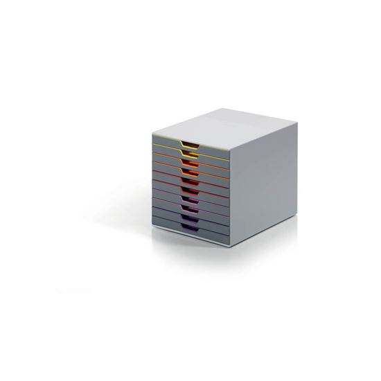 Obrázek z Zásuvkový box VARICOLOR® - 10 zásuvek / šedá