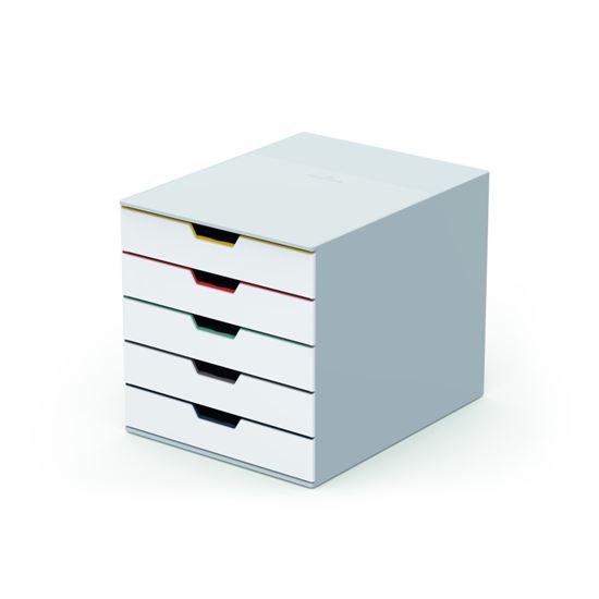 Obrázek z Zásuvkový box VARICOLOR® MIX - 5 zásuvek / bílá