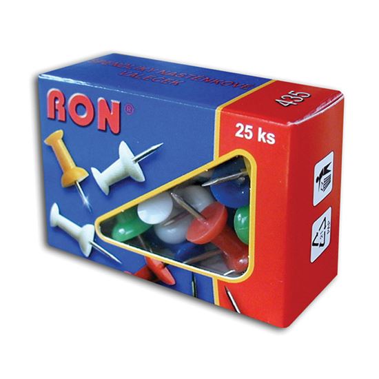 Obrázek z Špendlíky na nástěnku RON - 25 ks