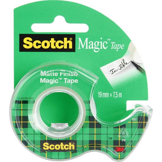 Obrázek z Lepicí páska Scotch Magic s odvíječem - 19 mm x 7,5 m
