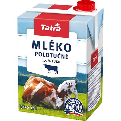 Obrázek Mléko - polotučné / 0,5 l