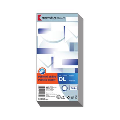 Obrázek Obálky DL - 50 ks