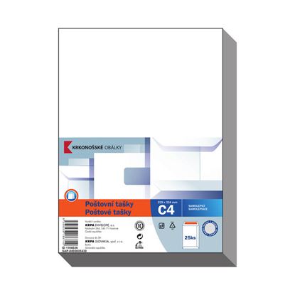 Obrázek Obchodní tašky C4 samolepicí - 25 ks