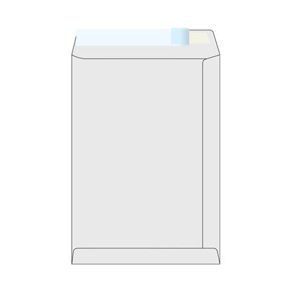 Obrázek Obchodní tašky C4 samolepicí recyklované s krycí páskou - 250 ks