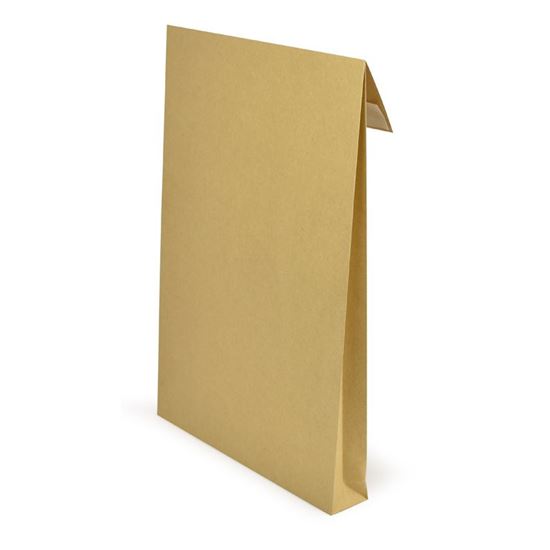 Obrázek z Obchodní tašky s křížovým dnem neroztrhnutelná samolepicí - B4