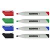 Obrázek z Popisovač Kores K-Marker Whiteboard ECO - sada 4 ks / kulatý hrot