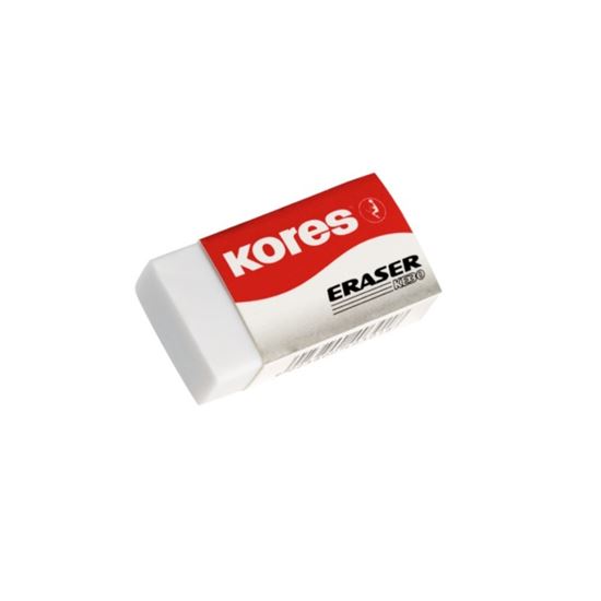 Obrázek z Pryž Kores KE30 měkká / bílá
