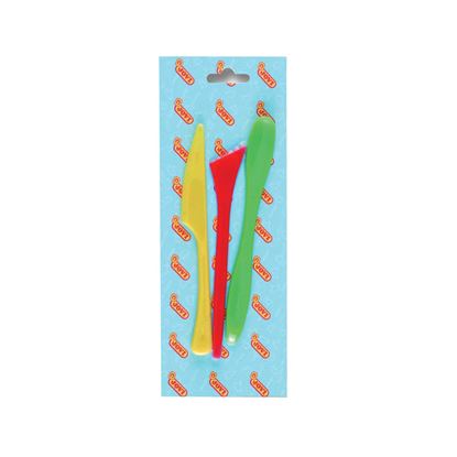 Obrázek Modelovací nože JOVI - klasické barvy / 3 ks