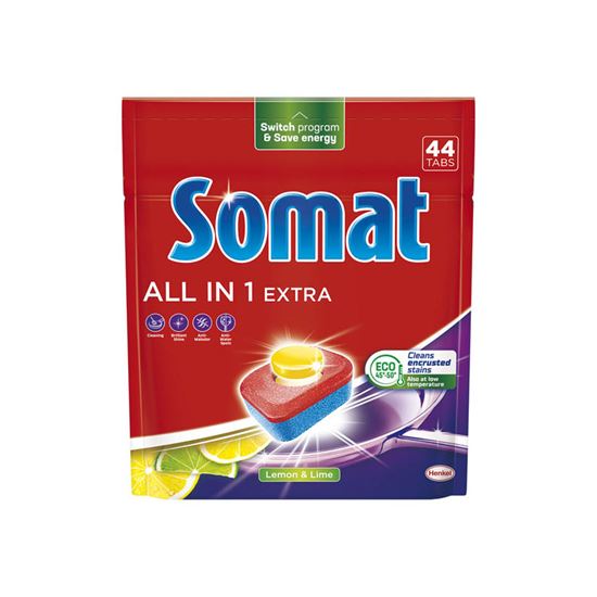 Obrázek z Tablety do myčky SOMAT All in 1 Extra - 44 ks