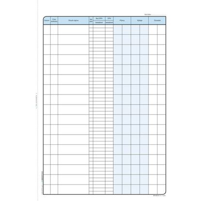 Obrázek Optys 1014 pokladní kniha s DPH 2 x 25 listů NCR A4