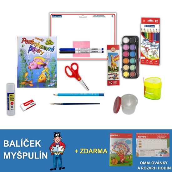Obrázek z Balíček pro prvňáčky - Myšpulín