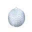 Obrázek Lampion roztahovací 25 cm - stříbrný puntík