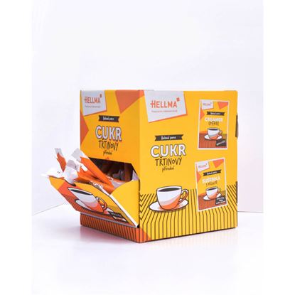 Obrázek Sortiment ke kávě - cukr třtinový / 200 x 4 g