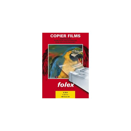 Obrázek z Fólie Folex - fólie X 10.0 pro čb laserový tisk / 100 ks
