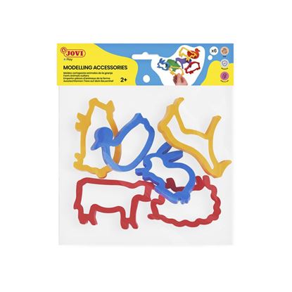 Obrázek Sada vykrajovátek JOVI - zvířátka farma / 6 ks