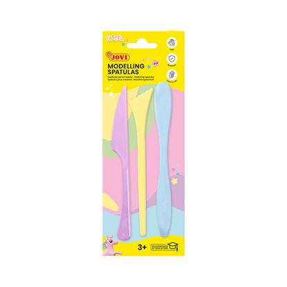 Obrázek Modelovací nože JOVI - pastelové barvy / 3 ks