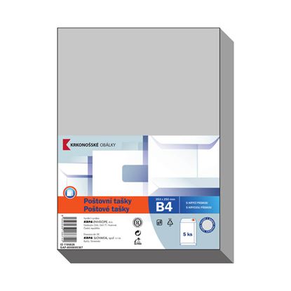 Obrázek Obchodní tašky B4 samolepicí - 5 ks