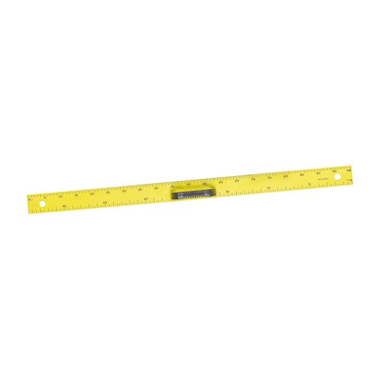 Obrázek z Magnetické pravítko na tabuli WISSNER - 100 cm / žlutá