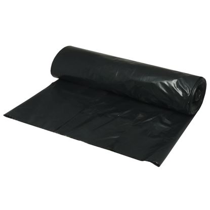 Obrázek Pytle na odpad - 70x110cm / 120l / 25ks / 40my / černá