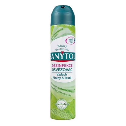 Obrázek Sanytol mentolový dezinfekční osvěžovač spray 300 ml