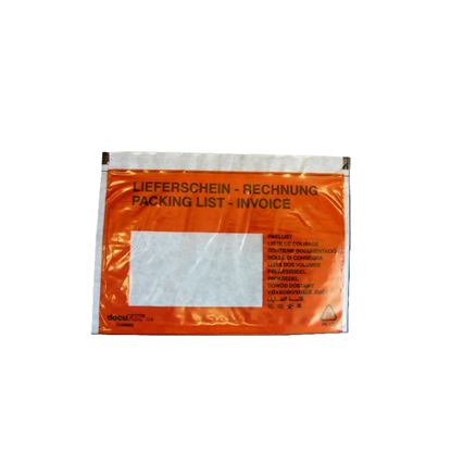 Obrázek Obálky samolepicí na zásilky - C6 / 170 mm x 125 mm / červená