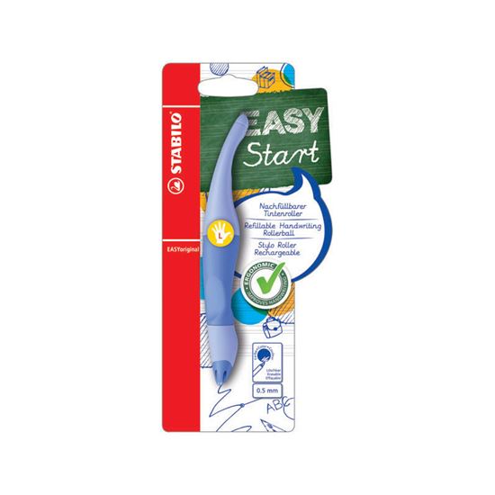 Obrázek z Inkoustový roller STABILO® EASY Original PASTEL - pro leváky / modrá