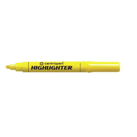Obrázek z Zvýrazňovač Centropen HIGHLIGHTER 8552 / žlutá