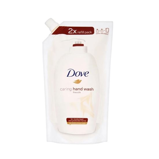 Obrázek z Tekuté mýdlo Dove Fine silk (náplň) / 500 ml
