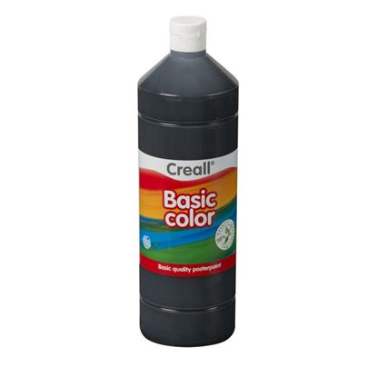 Obrázek Temperová barva Creall - 1000 ml / černá