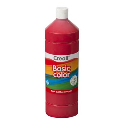 Obrázek Temperová barva Creall - 1000 ml / červená