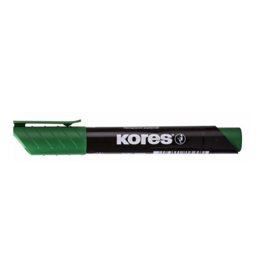 Obrázek z Popisovač Kores K-Marker Permanent - zelená / kulatý hrot