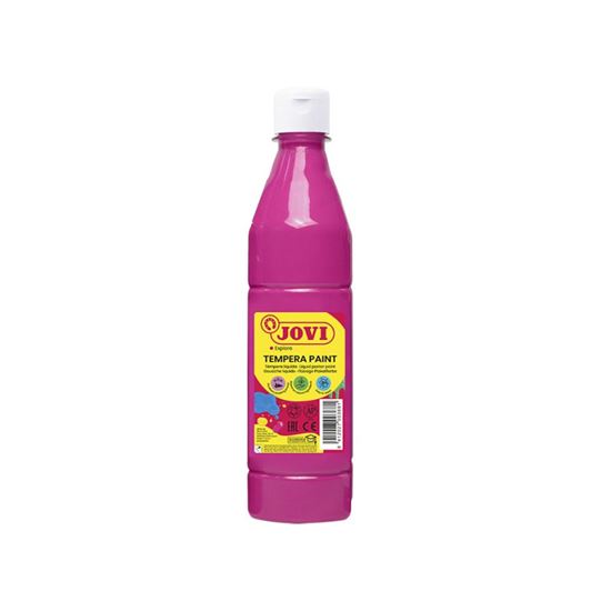 Obrázek z Tekuté temperové barvy JOVI PREMIUM v lahvi - 500 ml / růžová