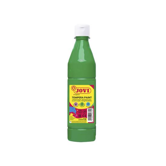 Obrázek z Tekuté temperové barvy JOVI PREMIUM v lahvi - 500 ml / sv.zelená