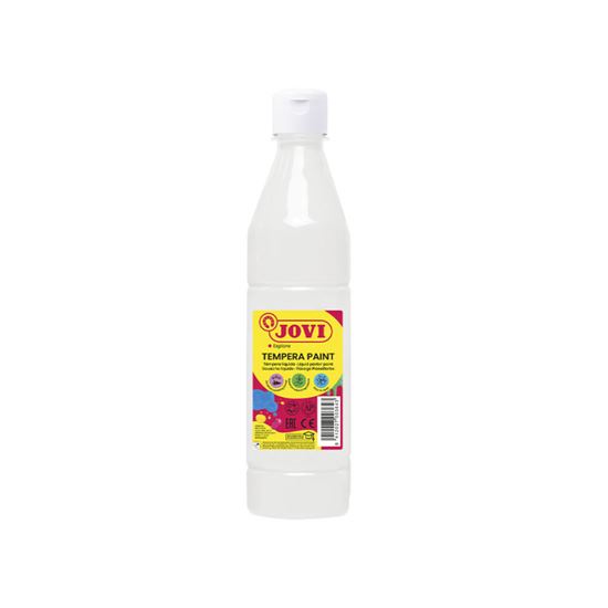 Obrázek z Tekuté temperové barvy JOVI PREMIUM v lahvi - 500 ml / bílá