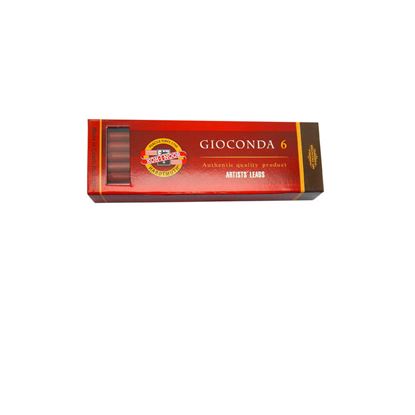 Obrázek Umělecké uhly - umělý uhel 4373 / hnědočervená / 6 ks