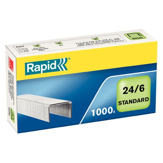 Obrázek z Spojovače Rapid - 24 / 6 / 1000 ks