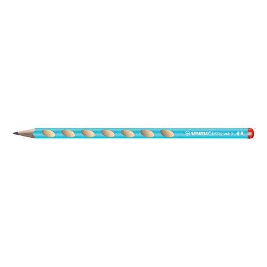 Obrázek z Tužka STABILO® EASYgraph Slim - HB / pro praváky / modrá