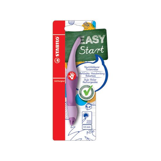 Obrázek z Inkoustový roller STABILO® EASY Original PASTEL - pro praváky / fialová
