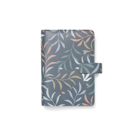Obrázek z Diář Filofax Botanical - osobní / modrá