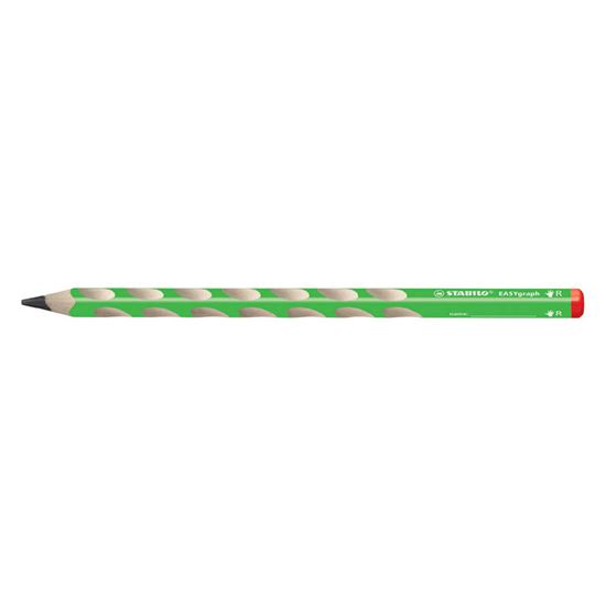 Obrázek z Tužka STABILO® EASYgraph - HB / pro praváky / zelená